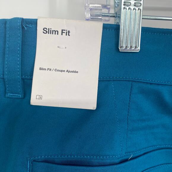 Nike Pants Men’s Dri-Fit UV Slim Fit Golf Chino  Aqua Size 35x30 Outdoor Active - Picture 4 of 9